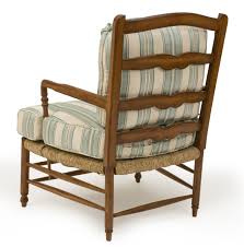 Ladder Back Rush Chair With Ottoman Fils Provincial Ladderback Chair Rush Seat Br A2006 Chair Ladder Back Chairs Furniture Chair