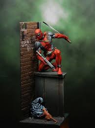 coolminiornot deadpool knight models famous superheroes deadpool