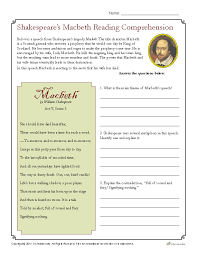 Free reading comprehension ks2 worksheets printable. Introduction To Shakespeare Worksheet Nidecmege