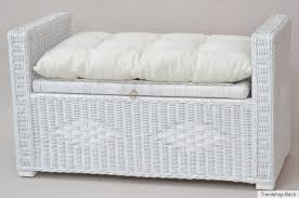Truhen waren somit die ersten möbelstücke, die der mensch baute. Sitztruhe Inkl Kissen Rattan Sitzbank Hocker Bank Truhe Waschetruhe Sitzhocker Ebay