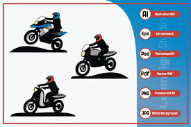 Download Motorbike Touring Riding Motorcycle Graphic By Leamsign Creative Fabrica SVG Cut Files
