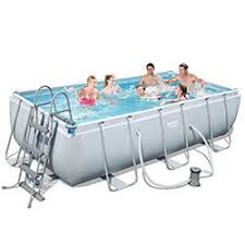 Piscine Tubulaire Rectangulaire Hors Sol 4 04 X 2 01 X 1 00 M Oogarden