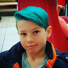 Teal Turquoise Blue Hair Merman Hair Boys Haircut Boys Blue Hair Boys Colored Hair Boys Dyed Hair
