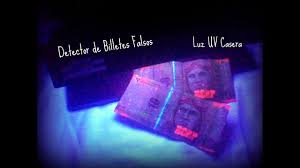 Detector de billetes falsos safescan 125. Detector De Billetes Falsos Luz Uv Casera Youtube