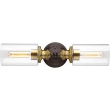 Progress Lighting Hansford Collection Two Light Bath Vanity P300050 020 The Home Depot