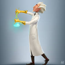 British Scientist Andrey Ivanov Character Design Jobs Scientist Character Illustration
