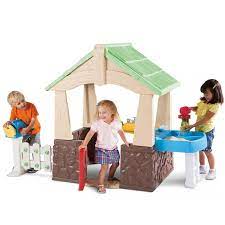 Video instructions showing how to assemble the home and garden playhouse. Deluxe Home And Garden Playhouse For Toddlers At Little Tikes