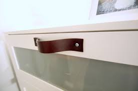Bringing The Chic Trick Ikea Brimnes Leather Handles Ikea Decor Brimnes Ikea Hackers