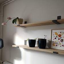 Check spelling or type a new query. Equerre En Metal Pour Etagere Murale Sans Bord Bois Industriel Acier Shelves Industrial Shelving Metal Walls