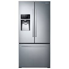 To unlock, press and hold light for 5 seconds. Samsung 33 25 5 Cu Ft French Door Refrigerator W Water Ice Dispenser Rf26j7510sr Stainless Best Buy Canada