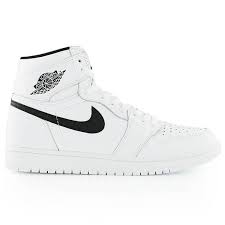Jordan air jordan 1 mid taille: Nike Jordan 1 Blanc Noir Purchase E6582 5ce65