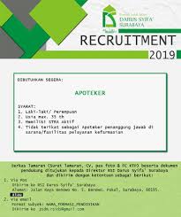 Loker guru wilayah badas, pare / tour and travel,. Kesempatan Praktik Karir Apoteker Ikatan Apoteker Indonesia