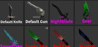 There is a very rare chance that after receiving your item it may. Trading Roblox Mm2 Knives I Ve Got More If Your Interested Murdermystery2
