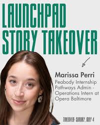 TUNE IN This weekend for two amazing takeovers of students participating in  our LAUNCHPad Liftoff Programs!!! Pianist Taylor Wang and Singer Marissa  Perri show us a day in the life this Saturday