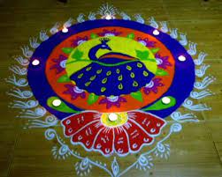 Kolam designs are slightly different from rangoli designs as they are generally more geometric than it is so delicate but powerful at the same time. 30 Beautiful Peacock Rangoli Designs Latest Collection 2021