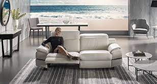 Nick Scali Chifley Recliner Leather Lounge Ours Is Shale Grey Lounge Types Of Couches Leather Lounge