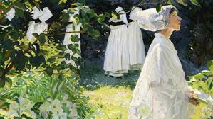 A Convent Garden, Brittany' by William John Leech | National Gallery of  Ireland