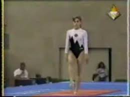 Oksana chusovitina at tokyo olympics 2020: Oksana Chusovitina 1992 Olympics Team Optionals Vault 1 Youtube