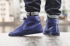 Free shipping and returns on blue nike at nordstrom.com. Nike Blazer Mid Prm Vntg Loyal Blue Vintage Nike Sneakers Shoes Outfit Nike Blazer