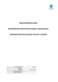 Is Your Organization Already Ccpa Proof Do You Need To Implement An Information Protection Impact Assessme Information Processing Assessment Organisation Name