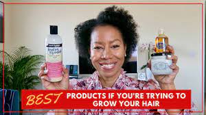 Minoxidil is the best hair growth product this is one of the most efficient and prominent hair growth products on the market both form men and women. Best Hair Growth Products For Black Women Over 40 Update Time With Natalie Youtube