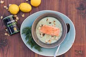 Krautercremesuppe Mit Lachs Schnellmalgekocht Lachs Creme Suppe Krautersuppe Schnell Kochen