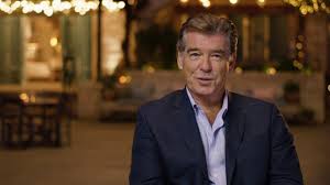 At the ziegfeld theater on. Mamma Mia Here We Go Again Itw Pierce Brosnan Official Video Youtube