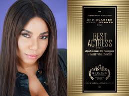AJAHANNA DE VARGAS CONFIRMS HER RECENT WIN AS BEST ACTRESS!