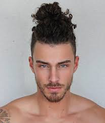 Image May Contain 1 Person Long Curly Hair Men Curly Hair Men Professional Hairstyles For Men