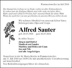 Nach dem abitur 1969 in günzburg folgte ein studium der rechtswissenschaften und politischen wissenschaften in tübingen, genf und münchen. Traueranzeige Von Alfred Sauter Schwaebische De Trauerportal