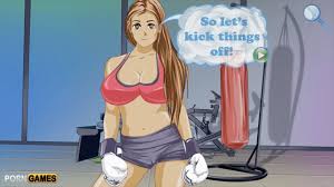 Gym sex images and screenshots-PornGames.com