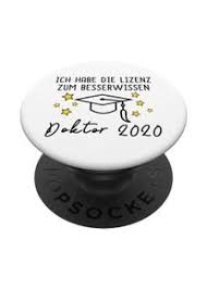 Doktortitel Abschluss Geschenk 2020 Lustiger Spruch Doktor Popsockets Popgrip Ausziehbarer Sockel Und Griff Fur Handys Tablets Mit Tauschbarem Top Jetzt Unschlagbar Gunstig Shopping24 De