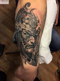 Tattoo with spider web on one side men. Realistic 3d Men Face Tattoo On Men Lower Arm Segerios Com