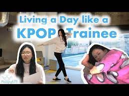 I Trained Like A Kpop Idol For A Day Almost Died Youtube Kpop Idol Korean Lessons Kpop