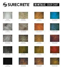 Surecrete Metallic Epoxy Color Chart Www Bedowntowndaytona Com