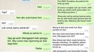 Semoga kamu menemukan kata kata sindiran yang pas untuk kamu tuliskan buat orang orang. Chat Cewek Nembak Teman Sma Ini Bikin Baper Endingnya Bikin Gemes Tribun Pekanbaru