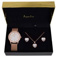 Your girlfriend would adore a homemade gift on her birthday this year. Buy Christmas Gifts For Her Best Gift For Woman Mom Wife Birthday Anniversary Graduation Wedding Appolus Mesh Band Watch Necklace Earrings Set Rose Goldtone Online At Low Prices In India