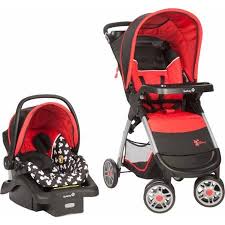 Disney Baby Mickey Mouse Amble Quad Travel System Mickey Silhouette Walmart Com Travel Systems For Baby Stroller Baby Strollers