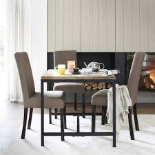 Jupe à volants élastique chaise salle à manger housses protecteur pour maison. Housse De Chaise En Coton Taupe Margaux Maisons Du Monde