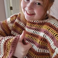 Crochet Sweater Pattern, Beach Pullover Pattern, Wavy Sweater Pattern, Mesh  Crochet Pattern, Summer Sweater Pattern, Easy Crochet Sweater