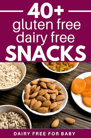 And that you'll feel comfortable giving your little ones in their lunch boxes or between meals. 40 Gluten Free Dairy Free Snacks Store Bought Options And Recipes