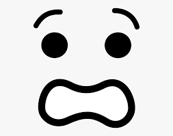 Scared Face Cartoon Png Png Download Clipart Worried Face Transparent Png Kindpng