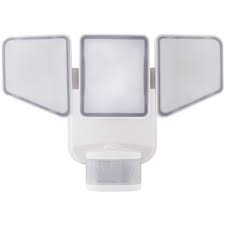 The sensor works by detecting motion in its field of vision, which will cause the light to turn on. Ge Enbrighten Motion Led Security Accent Light 3 Head Selectable Light Output White 40939 Brickseek