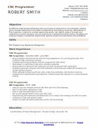 Cnc Programmer Resume Samples Qwikresume