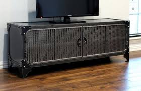 Modern Industrial Media Console Carnegie Steel Tv Stand Cabinet Vintage Entertainment Center Audio Hifi Retro In 2020 With Images Modern Industrial Steel Media Cabinet Modern Industrial Furniture