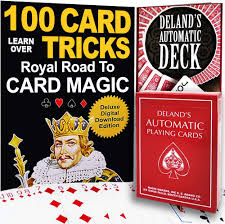 This magic trick is also known as a table spread or a flourish. Amazon Com Magic Makers 100 Card Tricks Royal Road To Card Magic Kit With Automatic Deck Toys Games