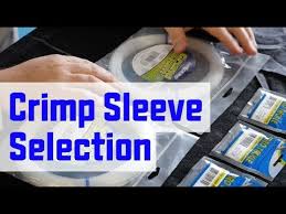 Fishing Crimp Sleeve Sizing How To