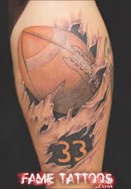 The comprehensive design combination was so influencing ideas. Smart Art Design American Football Tattoos Designs