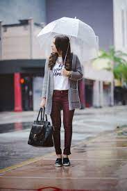 April Showers 20 Rainy Day Outfits To Get Inspired By Now Rainy Day Outfit Rainy Day Outfit For Spring Rainy Outfit