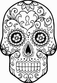 Day of the dead activities. Free Printable Day Of The Dead Coloring Pages Dibujo Para Imprimir Skull Art Work For Coloring Day Of The Dead Coloring Pages Dibujo Para Imprimir